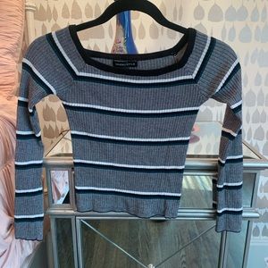 PacSun Kendal & Kylie Cropped Sweater Top Longsleeve